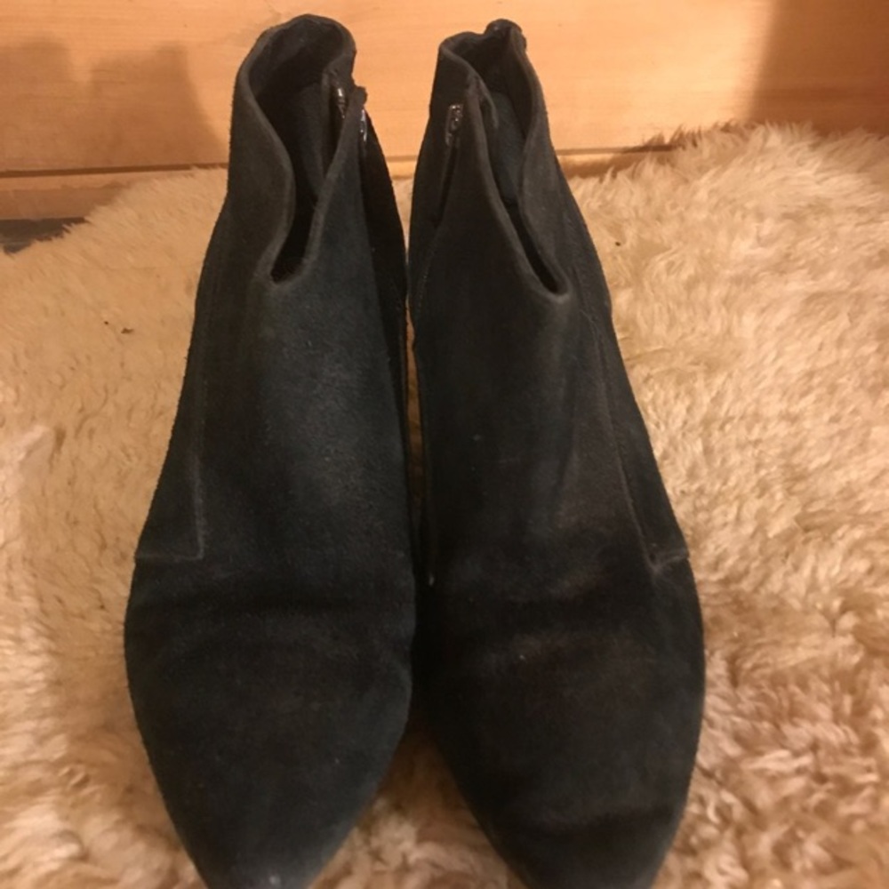 Sigerson Morrison black suede ankle boot